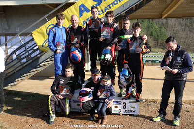 04 & 05/03/2023 : 1ère manche du Championnat du Sud à Alès (photos Stéphane Agnus) 2023 — karting