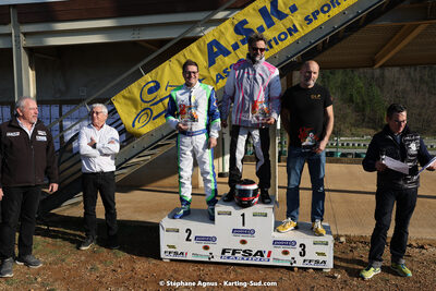 Serge TERRASSE — 04 & 05/03/2023 : 1ère manche du Championnat du Sud à Alès (photos Stéphane Agnus) 2023 — karting