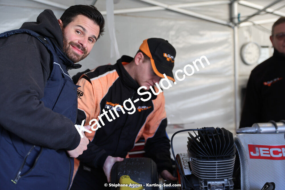 Nicolas LAVERGNE — 04 & 05/03/2023 : 1ère manche du Championnat du Sud à Alès (photos Stéphane Agnus) 2023 — karting