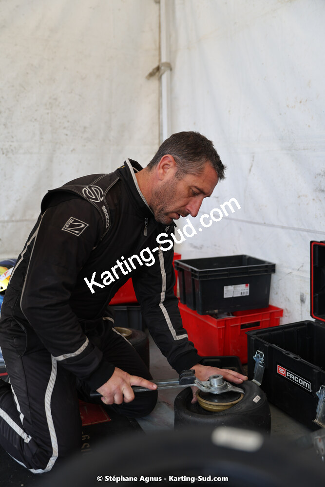 Sébastien ANDRES — 04 & 05/03/2023 : 1ère manche du Championnat du Sud à Alès (photos Stéphane Agnus) 2023 — karting