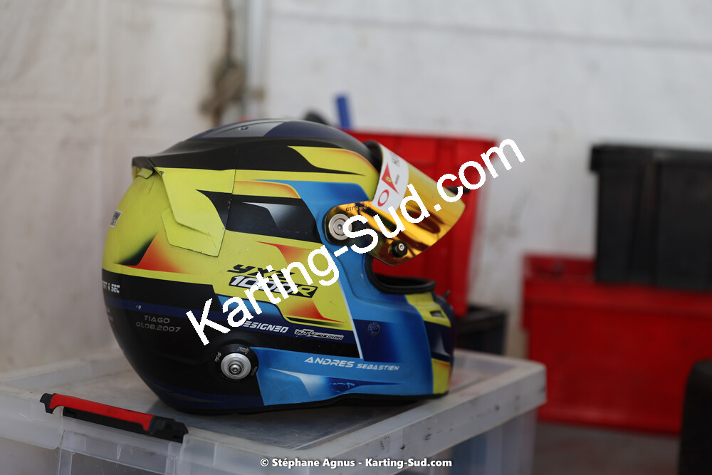 Sébastien ANDRES — 04 & 05/03/2023 : 1ère manche du Championnat du Sud à Alès (photos Stéphane Agnus) 2023 — karting