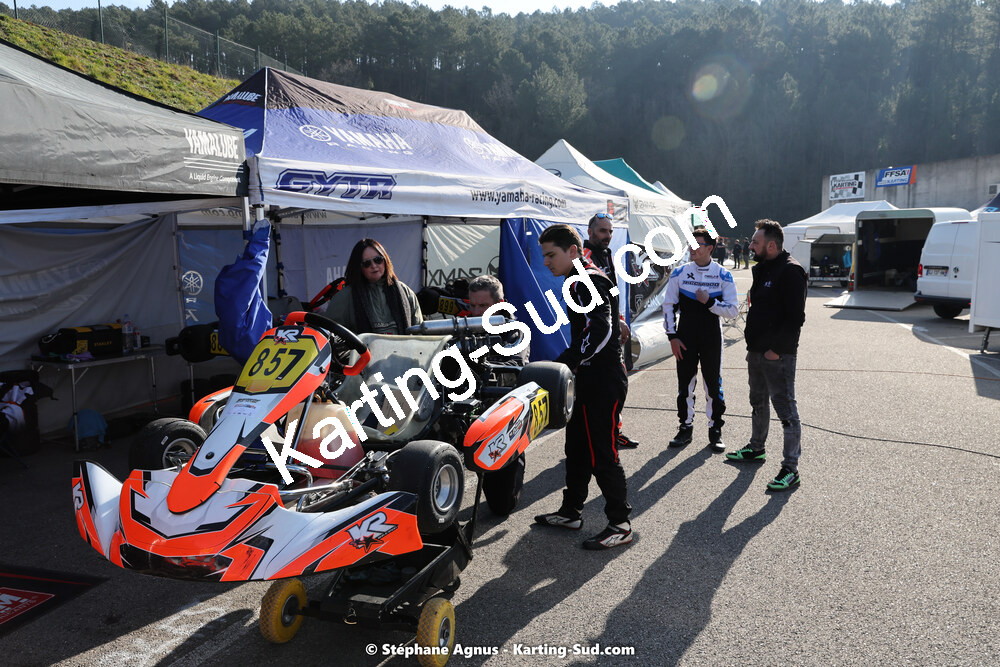 04 & 05/03/2023 : 1ère manche du Championnat du Sud à Alès (photos Stéphane Agnus) 2023 — karting