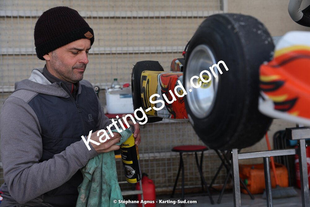 Fabien LOPEZ — 04 & 05/03/2023 : 1ère manche du Championnat du Sud à Alès (photos Stéphane Agnus) 2023 — karting