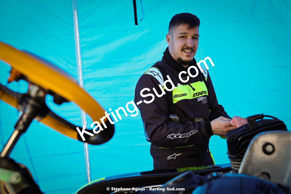 Guillaume RIGAL — 04 & 05/03/2023 : 1ère manche du Championnat du Sud à Alès (photos Stéphane Agnus) 2023 — karting