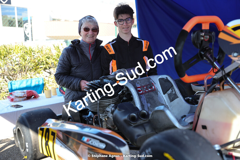04 & 05/03/2023 : 1ère manche du Championnat du Sud à Alès (photos Stéphane Agnus) 2023 — karting