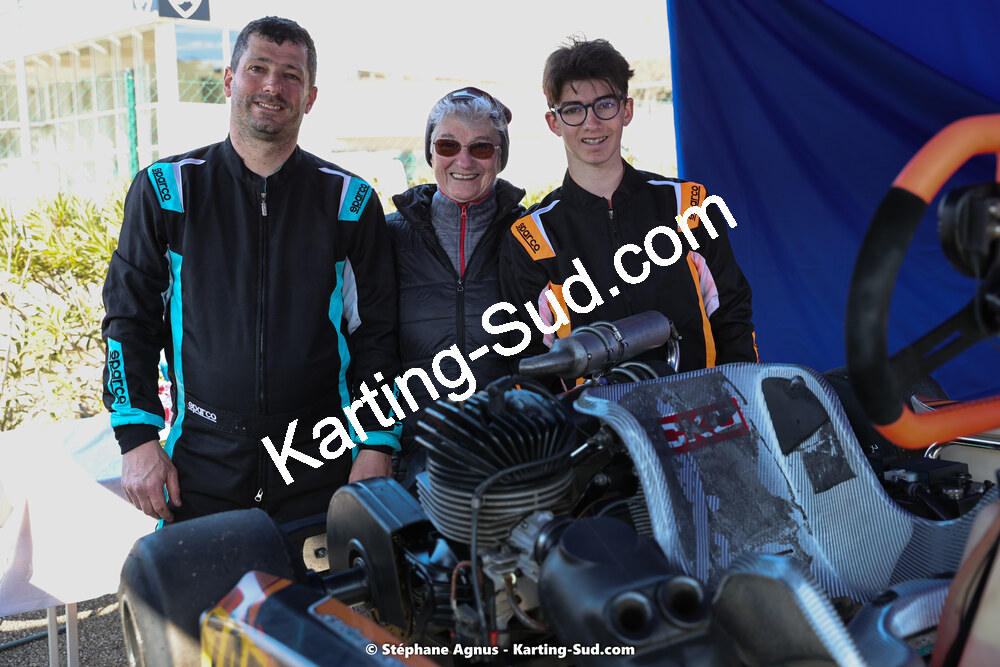 04 & 05/03/2023 : 1ère manche du Championnat du Sud à Alès (photos Stéphane Agnus) 2023 — karting