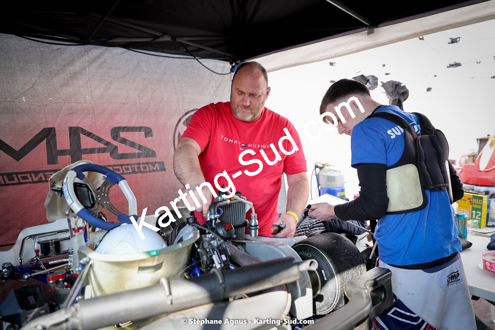 04 & 05/03/2023 : 1ère manche du Championnat du Sud à Alès (photos Stéphane Agnus) 2023 — karting