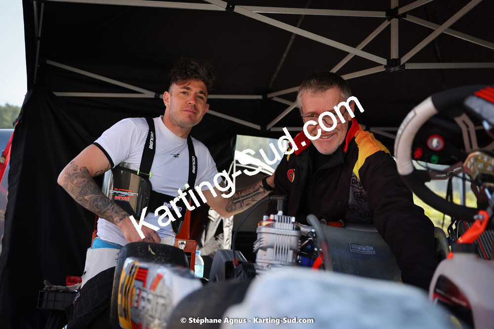Thierry ESTRE — 04 & 05/03/2023 : 1ère manche du Championnat du Sud à Alès (photos Stéphane Agnus) 2023 — karting