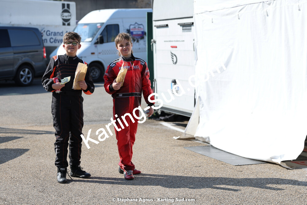 04 & 05/03/2023 : 1ère manche du Championnat du Sud à Alès (photos Stéphane Agnus) 2023 — karting