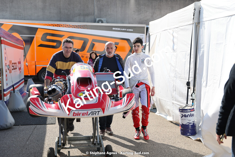 04 & 05/03/2023 : 1ère manche du Championnat du Sud à Alès (photos Stéphane Agnus) 2023 — karting