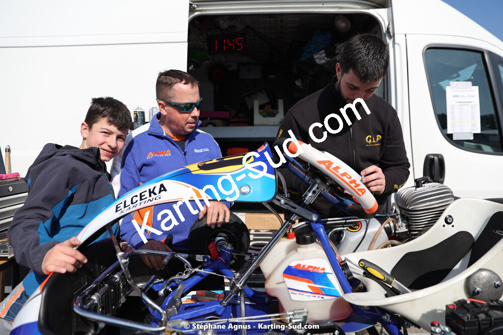 04 & 05/03/2023 : 1ère manche du Championnat du Sud à Alès (photos Stéphane Agnus) 2023 — karting