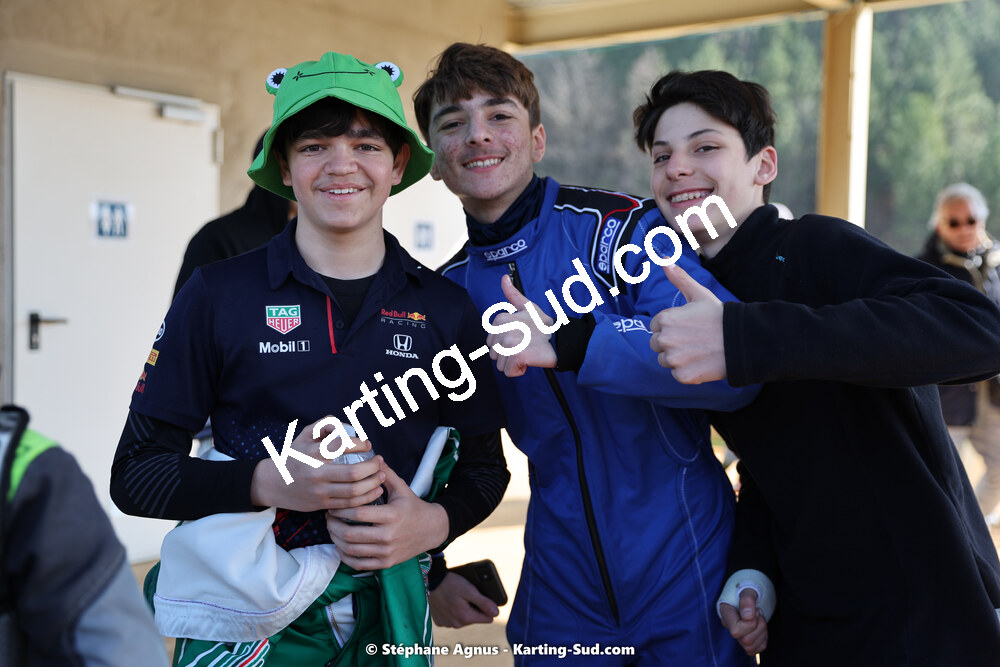 Dorian POLI — 04 & 05/03/2023 : 1ère manche du Championnat du Sud à Alès (photos Stéphane Agnus) 2023 — karting