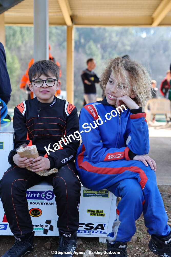 04 & 05/03/2023 : 1ère manche du Championnat du Sud à Alès (photos Stéphane Agnus) 2023 — karting