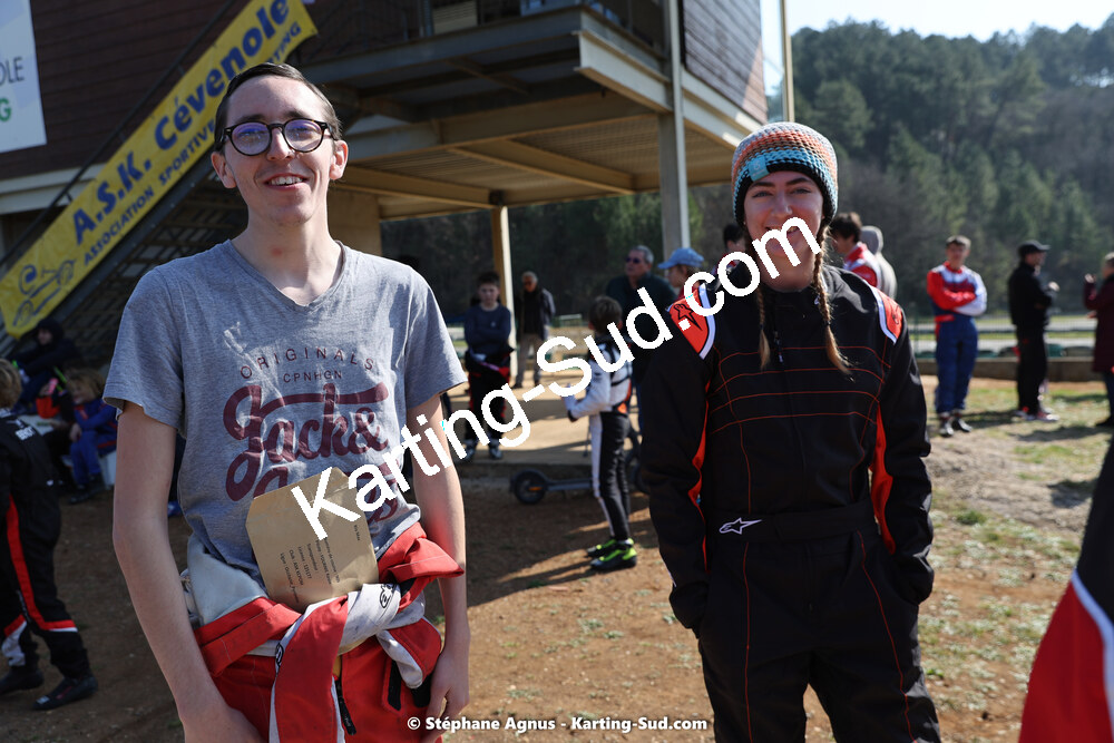 04 & 05/03/2023 : 1ère manche du Championnat du Sud à Alès (photos Stéphane Agnus) 2023 — karting