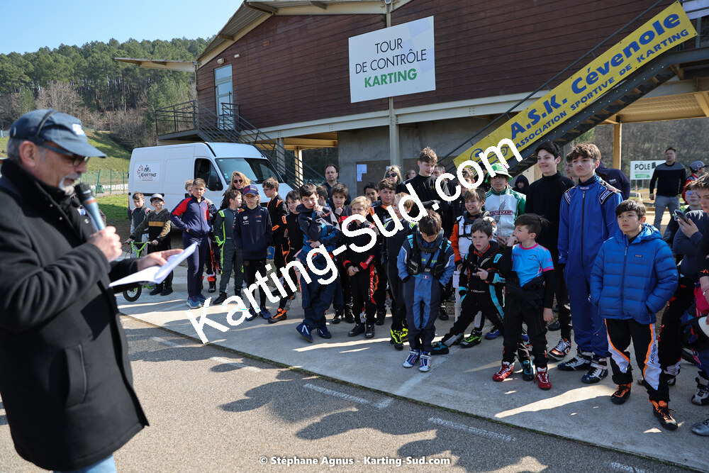 Nicolas ZERVOS — 04 & 05/03/2023 : 1ère manche du Championnat du Sud à Alès (photos Stéphane Agnus) 2023 — karting