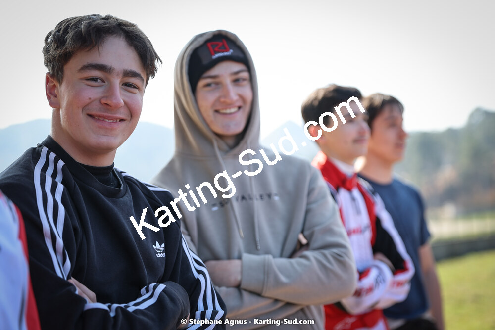 Quentin PAGES — 04 & 05/03/2023 : 1ère manche du Championnat du Sud à Alès (photos Stéphane Agnus) 2023 — karting