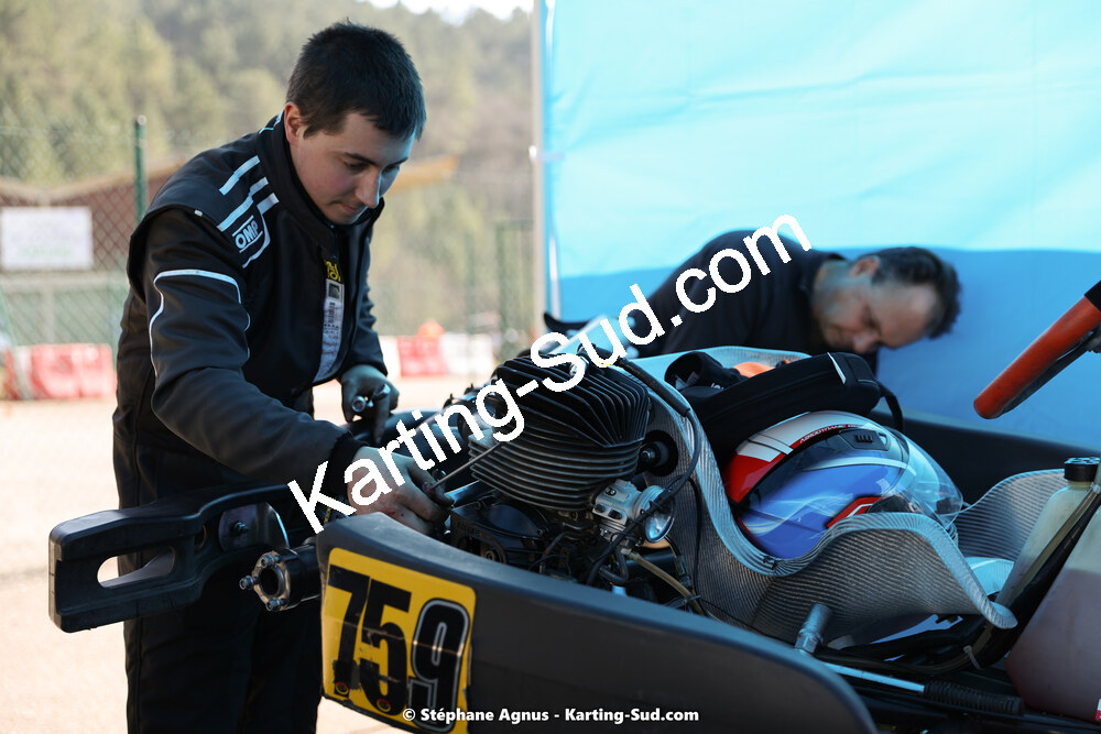 04 & 05/03/2023 : 1ère manche du Championnat du Sud à Alès (photos Stéphane Agnus) 2023 — karting