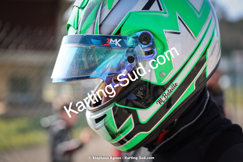 Maxime BETEILLE — 04 & 05/03/2023 : 1ère manche du Championnat du Sud à Alès (photos Stéphane Agnus) 2023 — karting