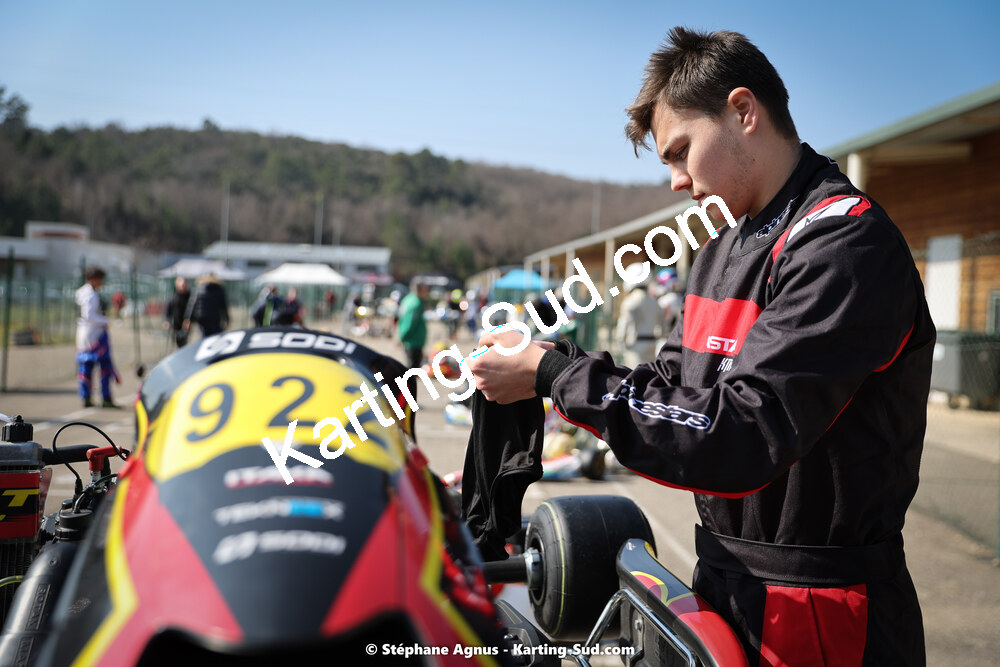 04 & 05/03/2023 : 1ère manche du Championnat du Sud à Alès (photos Stéphane Agnus) 2023 — karting