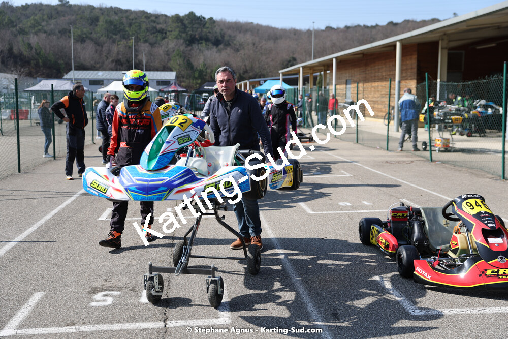 04 & 05/03/2023 : 1ère manche du Championnat du Sud à Alès (photos Stéphane Agnus) 2023 — karting