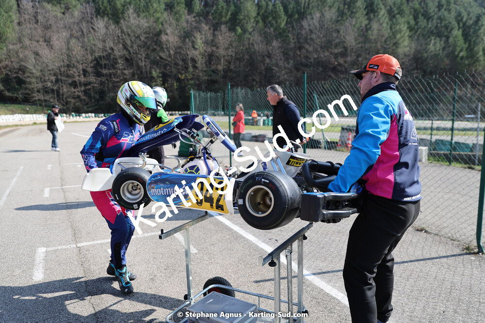 04 & 05/03/2023 : 1ère manche du Championnat du Sud à Alès (photos Stéphane Agnus) 2023 — karting
