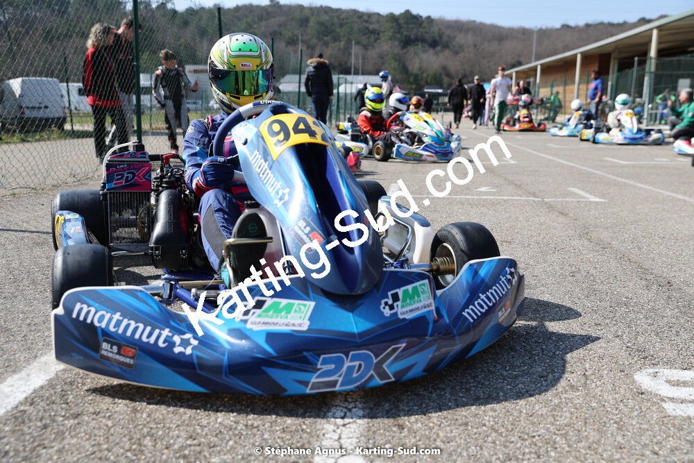 04 & 05/03/2023 : 1ère manche du Championnat du Sud à Alès (photos Stéphane Agnus) 2023 — karting