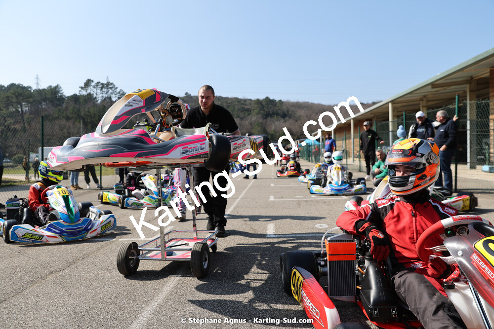 04 & 05/03/2023 : 1ère manche du Championnat du Sud à Alès (photos Stéphane Agnus) 2023 — karting
