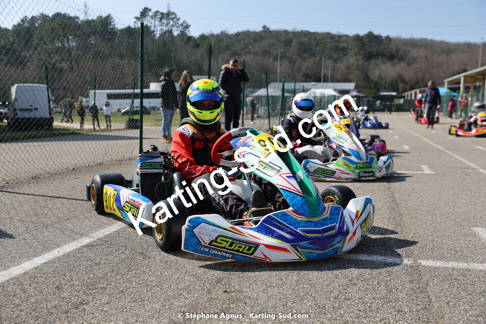 04 & 05/03/2023 : 1ère manche du Championnat du Sud à Alès (photos Stéphane Agnus) 2023 — karting