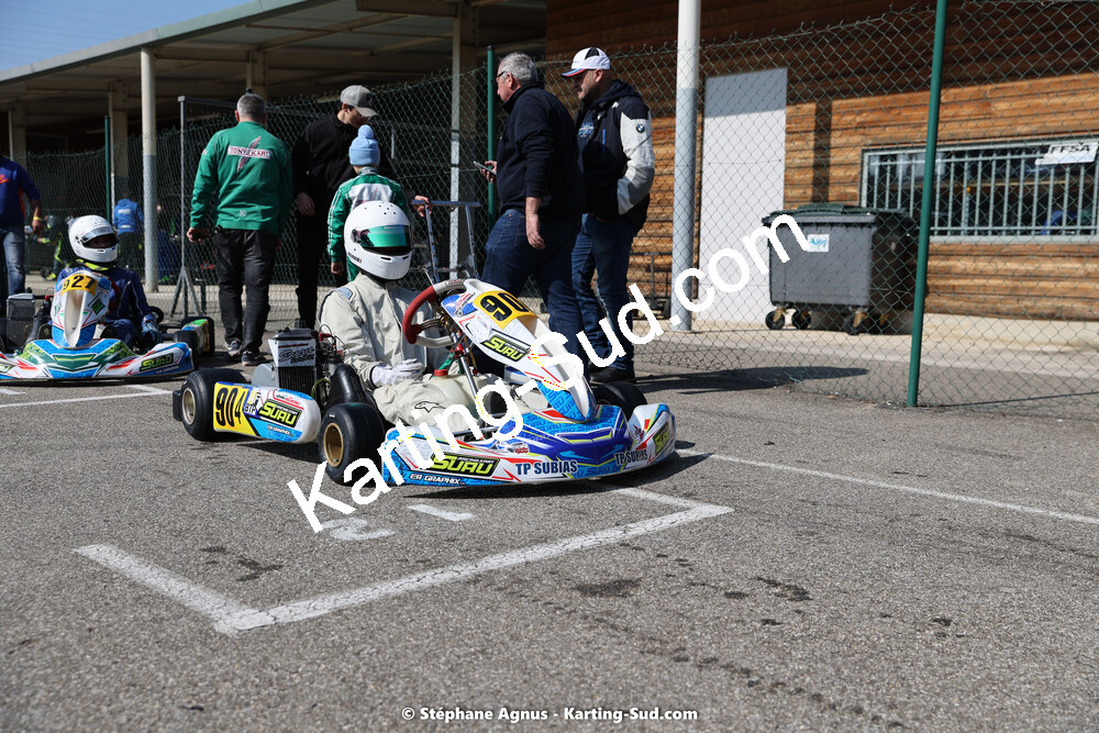 04 & 05/03/2023 : 1ère manche du Championnat du Sud à Alès (photos Stéphane Agnus) 2023 — karting