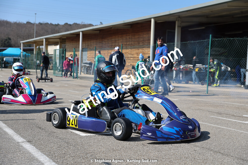 04 & 05/03/2023 : 1ère manche du Championnat du Sud à Alès (photos Stéphane Agnus) 2023 — karting