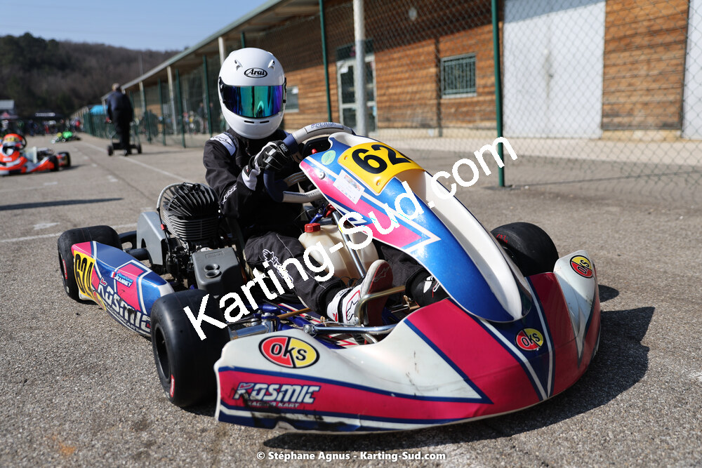 04 & 05/03/2023 : 1ère manche du Championnat du Sud à Alès (photos Stéphane Agnus) 2023 — karting