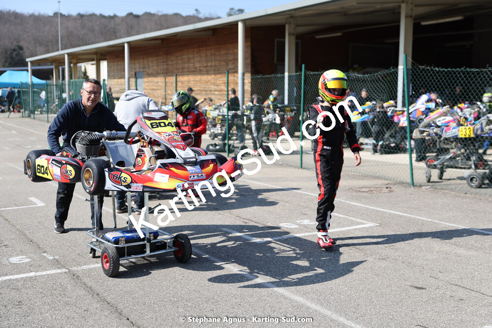 04 & 05/03/2023 : 1ère manche du Championnat du Sud à Alès (photos Stéphane Agnus) 2023 — karting