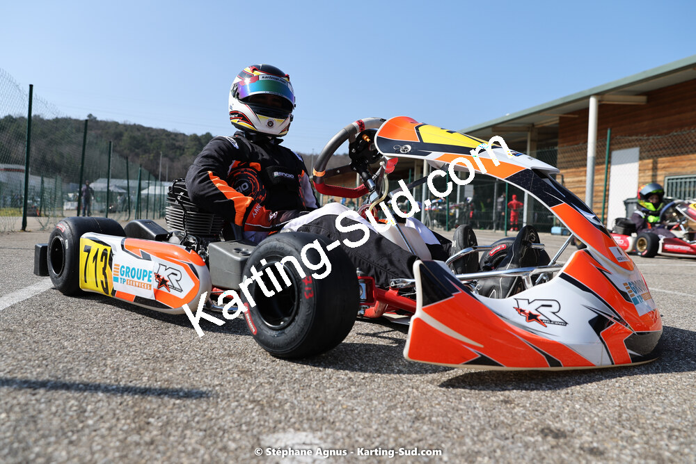 04 & 05/03/2023 : 1ère manche du Championnat du Sud à Alès (photos Stéphane Agnus) 2023 — karting