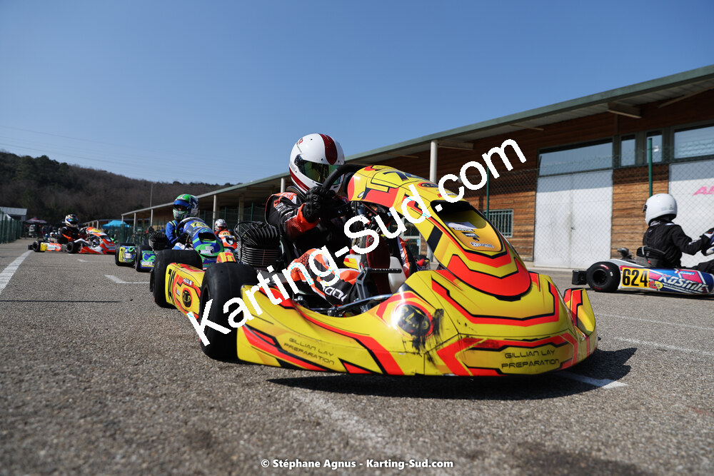 04 & 05/03/2023 : 1ère manche du Championnat du Sud à Alès (photos Stéphane Agnus) 2023 — karting