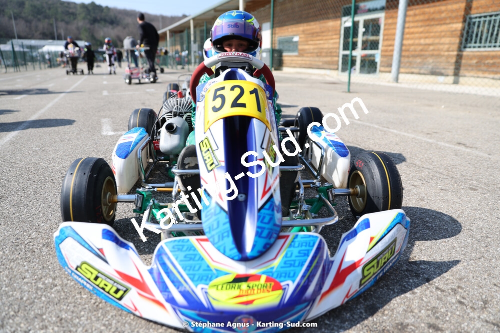 04 & 05/03/2023 : 1ère manche du Championnat du Sud à Alès (photos Stéphane Agnus) 2023 — karting