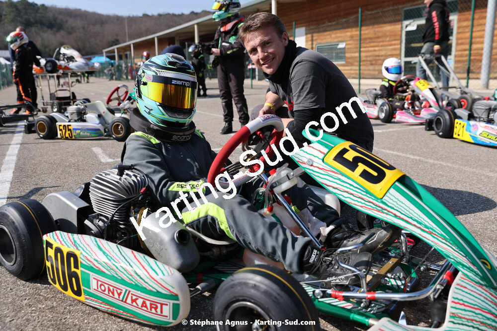 04 & 05/03/2023 : 1ère manche du Championnat du Sud à Alès (photos Stéphane Agnus) 2023 — karting