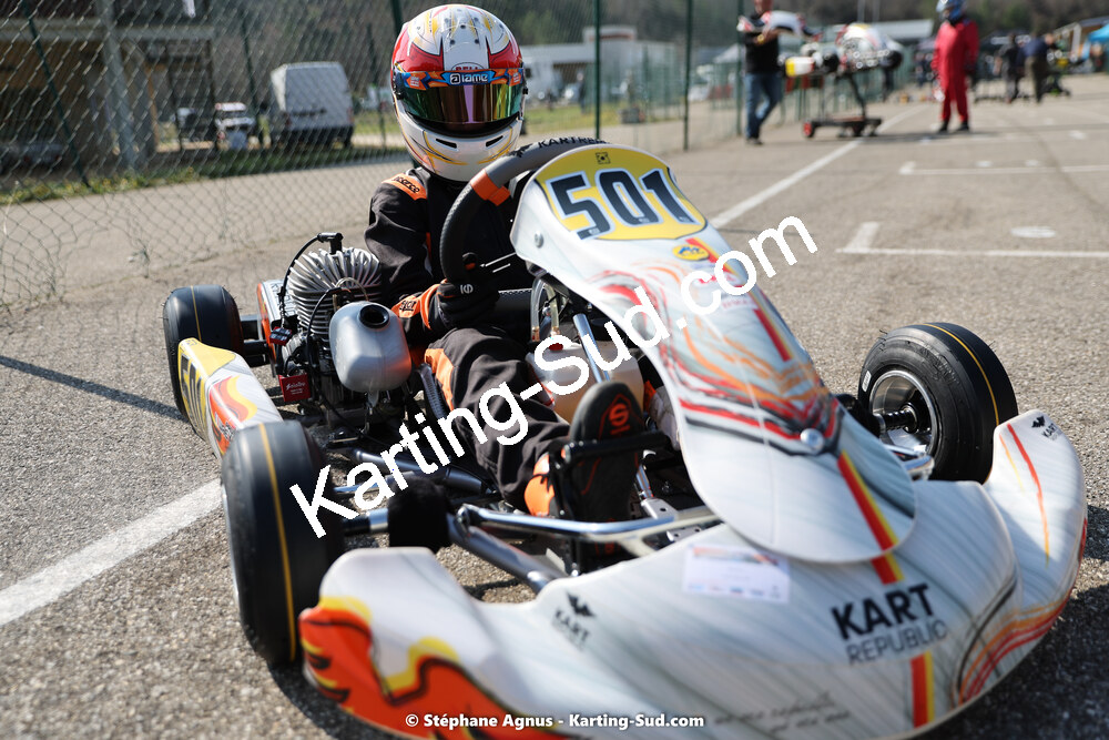 04 & 05/03/2023 : 1ère manche du Championnat du Sud à Alès (photos Stéphane Agnus) 2023 — karting