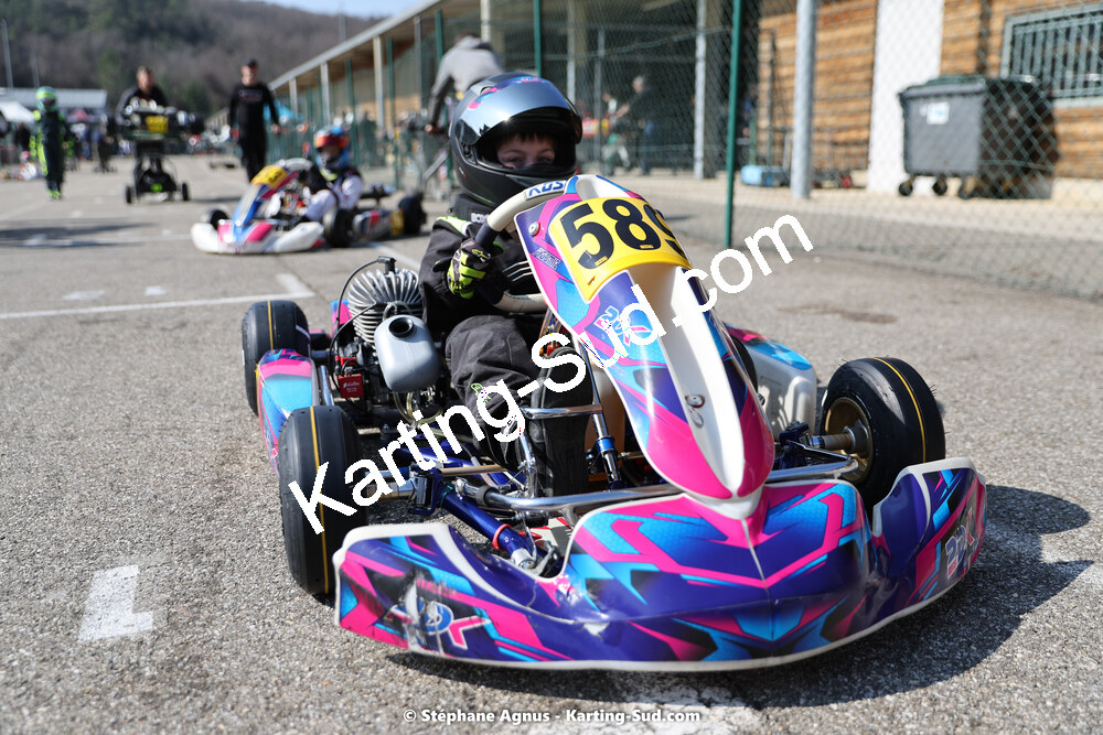 04 & 05/03/2023 : 1ère manche du Championnat du Sud à Alès (photos Stéphane Agnus) 2023 — karting