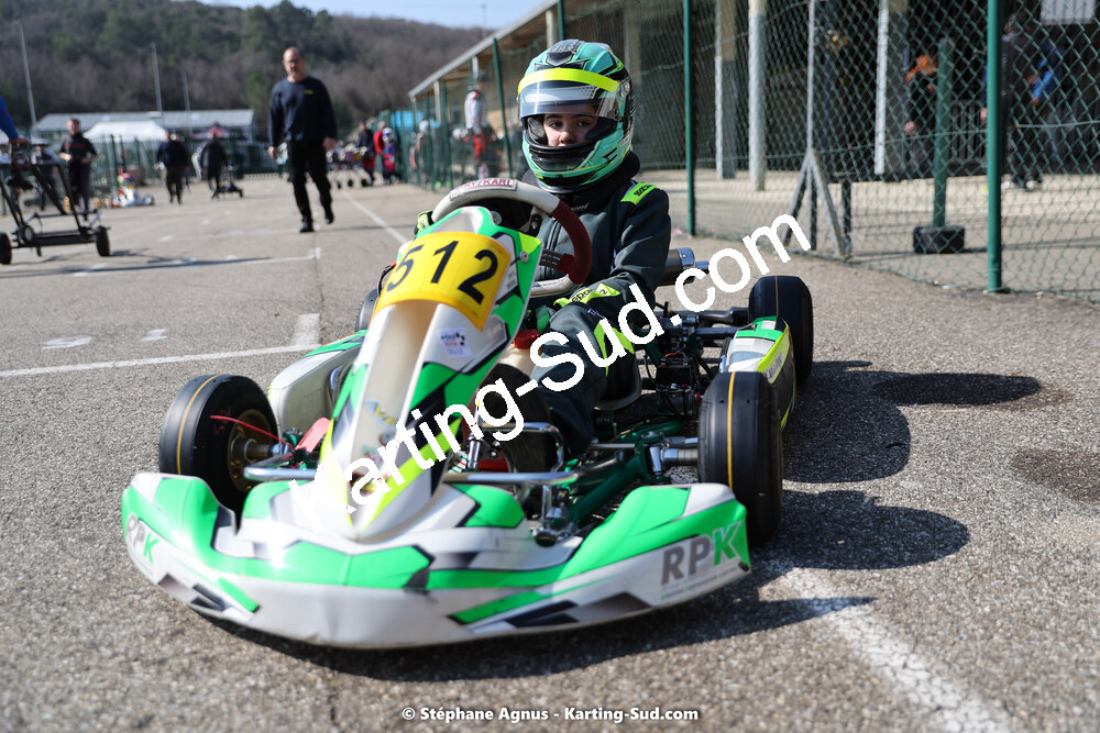 04 & 05/03/2023 : 1ère manche du Championnat du Sud à Alès (photos Stéphane Agnus) 2023 — karting