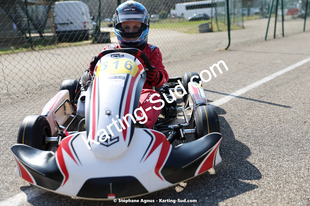 04 & 05/03/2023 : 1ère manche du Championnat du Sud à Alès (photos Stéphane Agnus) 2023 — karting