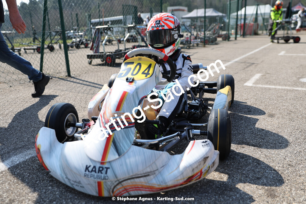 04 & 05/03/2023 : 1ère manche du Championnat du Sud à Alès (photos Stéphane Agnus) 2023 — karting