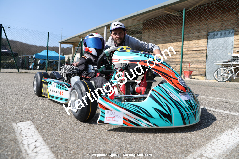 04 & 05/03/2023 : 1ère manche du Championnat du Sud à Alès (photos Stéphane Agnus) 2023 — karting