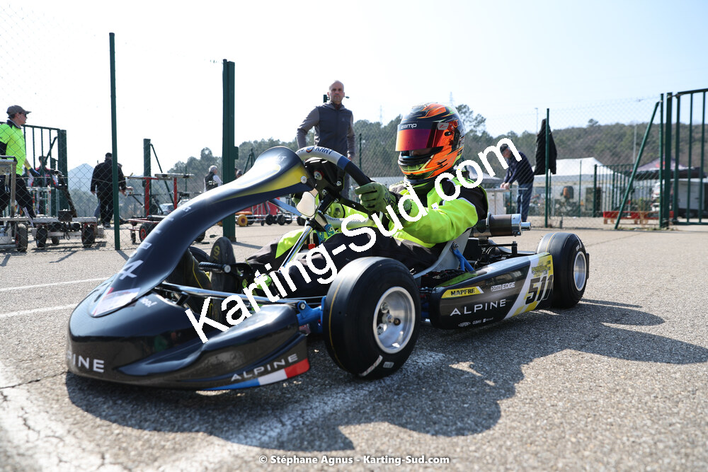 04 & 05/03/2023 : 1ère manche du Championnat du Sud à Alès (photos Stéphane Agnus) 2023 — karting