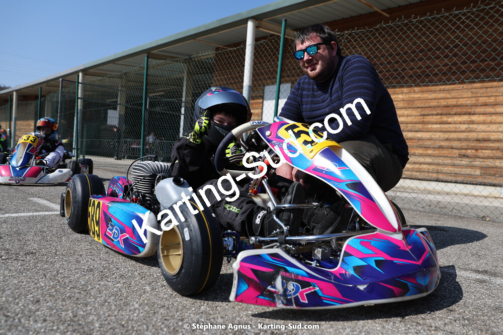 04 & 05/03/2023 : 1ère manche du Championnat du Sud à Alès (photos Stéphane Agnus) 2023 — karting