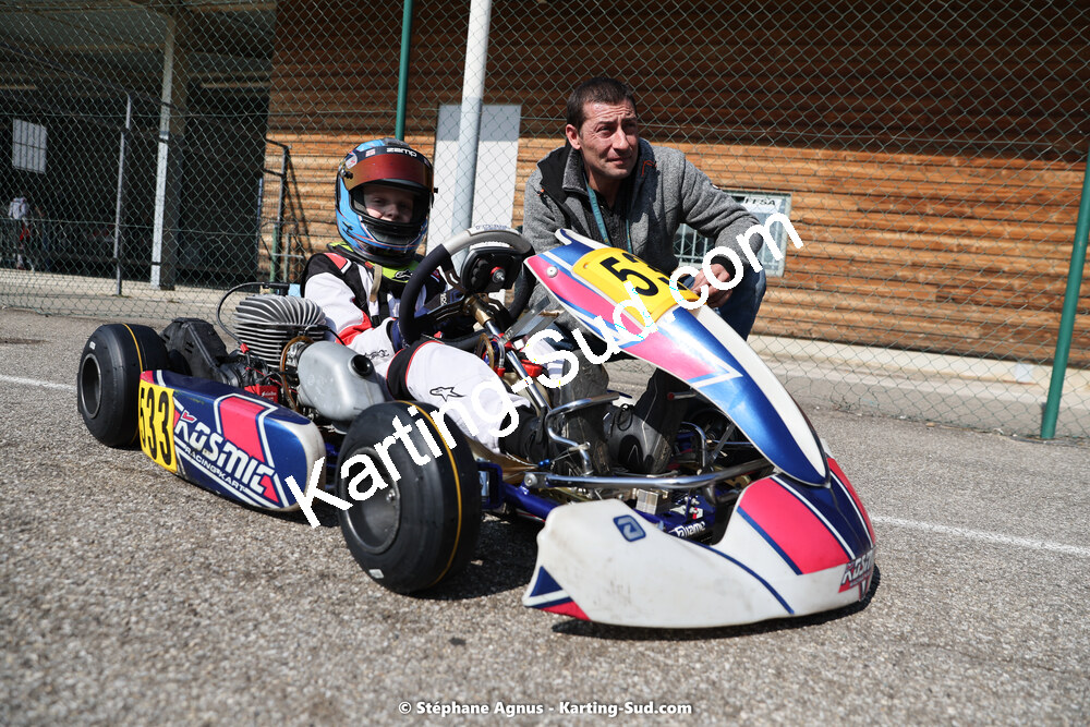04 & 05/03/2023 : 1ère manche du Championnat du Sud à Alès (photos Stéphane Agnus) 2023 — karting
