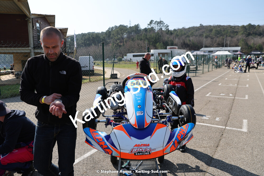 04 & 05/03/2023 : 1ère manche du Championnat du Sud à Alès (photos Stéphane Agnus) 2023 — karting