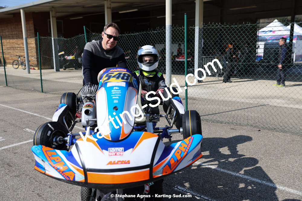 04 & 05/03/2023 : 1ère manche du Championnat du Sud à Alès (photos Stéphane Agnus) 2023 — karting