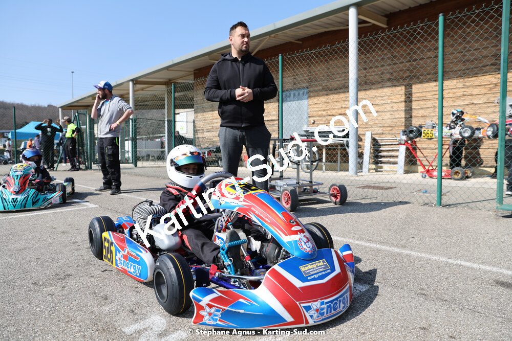 Christophe BENOIT — 04 & 05/03/2023 : 1ère manche du Championnat du Sud à Alès (photos Stéphane Agnus) 2023 — karting
