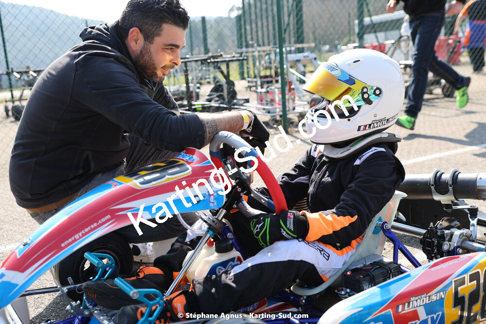 Guillaume LIMOUSIN, Marcel LIMOUSIN — 04 & 05/03/2023 : 1ère manche du Championnat du Sud à Alès (photos Stéphane Agnus) 2023 — karting