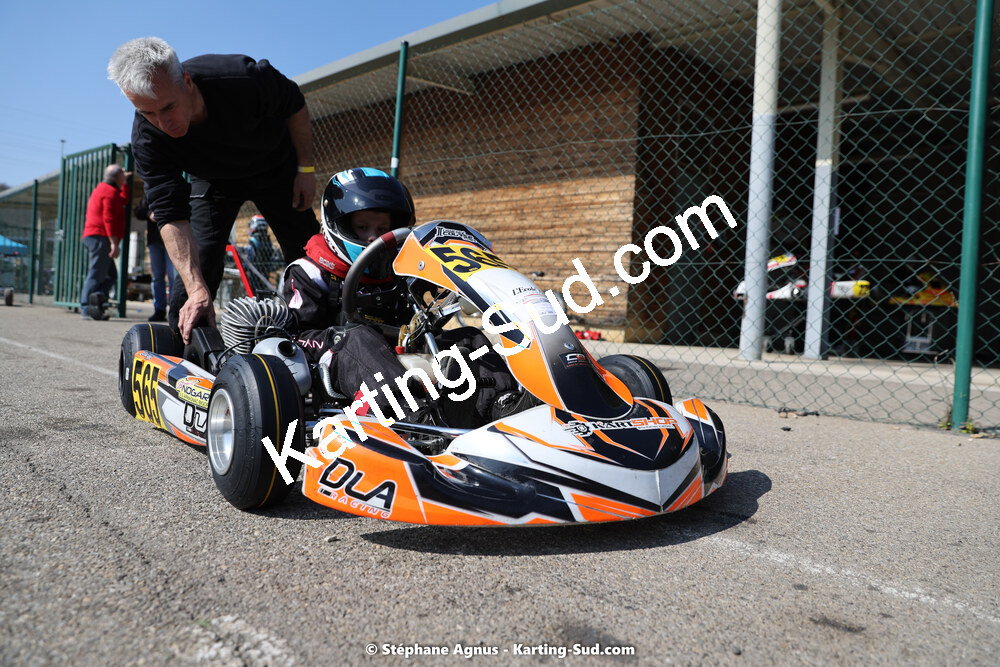 04 & 05/03/2023 : 1ère manche du Championnat du Sud à Alès (photos Stéphane Agnus) 2023 — karting